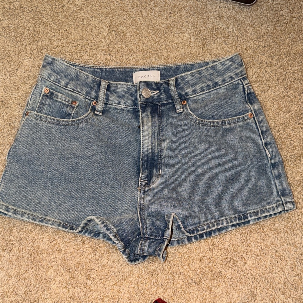 PacSun Light Blue Jean Shorts
